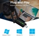 Двохдіапазонний wifi адаптер 1300 Мбіт/с Wifi-5 USB 3.0 2.4GHz+5GHz 802.1 - изображение 6