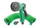 Набор для полива MASTERTOOL DEW LINE 5 шт (пистолет 7 режимов/шланг 10 м/адаптер ½" ВР-¾" ВР/коннекторы ⅜" 2 шт) 92-9342 - изображение 1