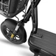 Електросамокат двомісний з сидінням 600Вт 20Ah EVOBIKE Nova PRO з корзинкою для 2 людей швидкість 35км/год для дорослого до 140 кг з великими 12 колесами - изображение 9