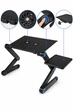 Стол для ноутбука раскладной трансформер многофункциональный Laptop Table T8 с вентиляторами - изображение 2