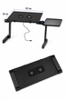 Стол для ноутбука раскладной трансформер многофункциональный Laptop Table T8 с вентиляторами - изображение 5