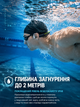Наушники для плавания бассейна бега спорта IPX8 водонепроницаемые спортивные с костной проводимостью со встроенной памятью 16Gb BE20 PRO+ green - изображение 2