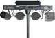 Zestaw oświetleniowy Light4Me Belka Laser Sroboskop LED PAR Derby UV IR - obraz 2
