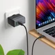 Сетевые зарядные устройства Hoco CS75A Star Speed PD70W (2C1A) Charger midnight Black - изображение 8