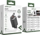 Сетевое зарядное устройство Acefast A111 PD67W GaN Charger (2*USB-C + USB-A) with retractable cable Black - изображение 5