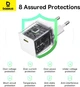 Сетевое зарядное устройство Baseus Palm Fast Charger 1C 30W EU Moon White - изображение 12