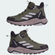 Жіночі черевики Adidas Terrex Anylander Mid Rain.Rdy Olive Strata/Silver Dawn/Amber Tint 37.5-6-24см - зображення 9