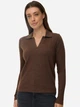 Джемпер женский Camel Active 309382-8T02-29 M Коричневый (4063366321819) - изображение 1