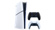 Набор Консоль Sony PlayStation 5 Slim Digital Edition 825GB White + Геймпад Беспроводной DualSense Midnight Black - изображение 2