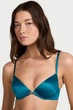 Бюстгальтер з ущільненою чашкою Victoria's Secret 70C Синій (155409) - зображення 1