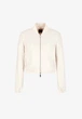 Женская куртка-бомбер Armani Exchange из экокожи 1161822625 (Молочный XL) - изображение 5