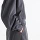 Женский черный свитшот New Balance Trackside French Terry Crew 38 (M) (WT62X7T4BLK) - изображение 6