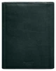 Шкіряна папка для документів А4 унісекс з натуральної шкіри краст для зберігання документів із внутрішніми кишенями, зелена 58787 - зображення 4