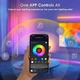 Комплект торшеров RGB Smart LED 2 шт, напольная лампа с App управлением, пультом и Music Sync | Современная подсветка для гостиной - изображение 6