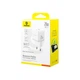 Зарядний пристрій Baseus Palm Fast Charger C+U 20W moon white (P10111608213-00) - зображення 4