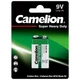 Батарейка Camelion Крона 6F22 9V Super Heavy Duty Green * 1 (6F22-SP1G) - зображення 2