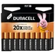 Батарейка Duracell AA лужні 18 шт. в упаковці (5000394107519 / 5006192) - изображение 2