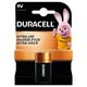 Батарейка Duracell 9V щелочная 1шт. в упаковке (5000394066267 / 81483681) - изображение 2