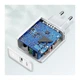 Зарядний пристрій Ugreen CD170 36W USB + Type-C Charger (White) (60468) - зображення 2