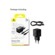 Зарядний пристрій Baseus Palm Fast Charger 1C 20W + Cable 1.0m Type-C 60W black (P10111602113-01) - зображення 6