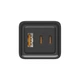 Зарядное устройство ColorWay GaN3 Pro Power Delivery (USB-A + 2 USB TYPE-C) (65W) (CW-CHS039PD-BK) - изображение 5