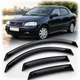 Дефлектори вікон для Opel Astra G 1998-2012 Седан на скотчі (Acrylic) AMO10598 - изображение 1