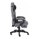 Крісло ігрове GT Racer X-2749-1 Gray/Black Suede (X-2749-1 Fabric Gray/Black Suede) - зображення 3