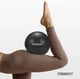 М'яч для гімнастики, фітнесу, пілатесу EasyFit 20 см Чорний (56003822) - зображення 3