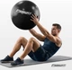 Мяч для гимнастики, фитнеса и баланса EasyFit BalanceBall 65 см Черный (56003825) - изображение 2