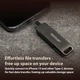 USB флеш накопитель Patriot 32GB Rage R550 Matte Black USB 3.2/Type-C (PE32GR550DSAD) Patriot PE32GR550DSAD 1071576 - изображение 8