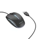 Проводная мышь BOROFONE BG10, USB, 1000 DPI, 1.5 м, с подсветкой, Черная - изображение 5