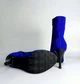 Женские ботильоны Andre замшевые для танцев High Heels 35 синие - изображение 4