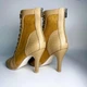 Жіночі ботильйони Andre замшеві для танців High Heels 35 бежеві - зображення 3
