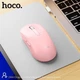 Беспроводная мышь Hoco DI88 для компьютера и ноутбука, розовая - изображение 5