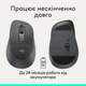 Мышка Logitech Signature Comfort Plus M850L Wireless/USB-C for Business Graphite (910-007704) Logitech 910-007704 1068431 - изображение 11