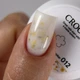 Гель для моделирования Crooz Flora Touch Gel #12 с сухоцветами 15 мл - изображение 4