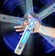 Световой меч 70 см, со световыми и звуковыми эффектами, от USB, Серый / Лазерный меч / Джедайский меч - изображение 3