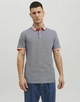 Футболка поло Jack&Jones EPAULOS Сірий M 12136668 - изображение 1