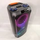 Колонка портативная Bluetooth караоке с микрофоном и RGB подсветкой 40Вт, аккумуляторная аудиосистема PartyBox 2×8 дюймов с FM-радио, телескопической ручкой и колесами для дома, праздников и пикников, TTD-2821 - изображение 12
