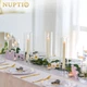 Скляні підсвічники NUPTIO, набір 2 шт, прозорі циліндри 30 см - зображення 7