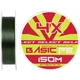 Шнур Select Basic PE 150m (темно-зелений) #0.4/0.06mm 6lb/3kg - зображення 1