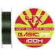 Шнур Select Basic PE 100m (темно-зелений) #1.5/0.18mm 22lb/9.9kg - зображення 1
