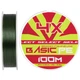 Шнур Select Basic PE 100m (темно-зеленый) #3.0/0.26mm 45lb/20.8kg - изображение 1