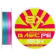 Шнур Select Basic PE 8x 150m (разноцветный) #1.0/0.14mm 18lb/8.2kg - изображение 1