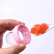 Силиконовый ниблер Feeder and Teether – детская кормушка и прорезыватель 2 в 1 (розовый) - изображение 5