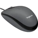 Компьютерная мышь Logitech M90 оптическая 1000 dpi USB 3 кнопки 1,8 м Темно-серая (910-001793) - изображение 2