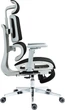 Офисное эргономичное кресло GT Racer B-2450 White/Black - изображение 2