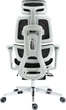 Офисное эргономичное кресло GT Racer B-2450 White/Black - изображение 5
