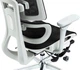 Офисное эргономичное кресло GT Racer B-2450 White/Black - изображение 6