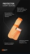 Шкарпетки для собак Protector light socks Non-stop dogwear Помаранчевий L - зображення 9
